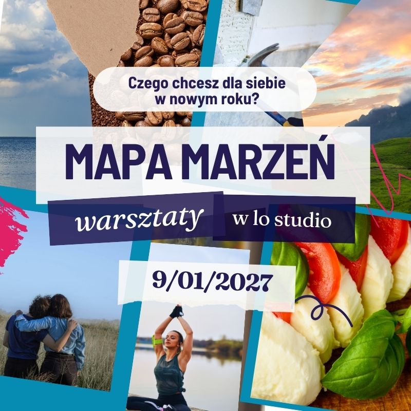 MAPA MARZEŃ – warsztaty tworzenia kolaży na nowy rok